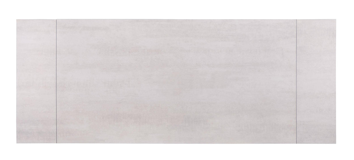 Vesa Beige Glass Top Extendable Dining Table from Coaster - Luna Furniture