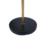 Vesper Floor lamp with Black outer and White inner from Ashcroft Furniture - Luna Furniture