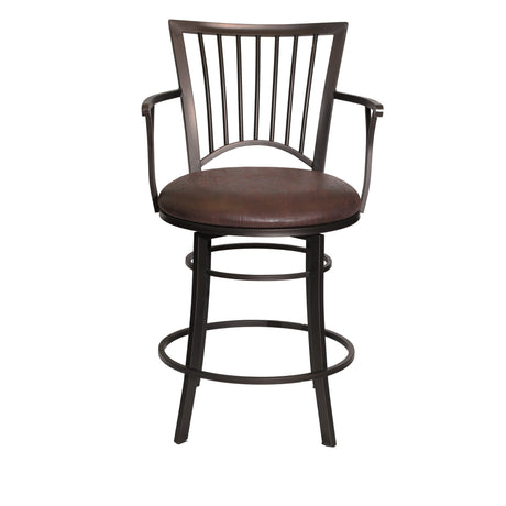 Bayview 24″ Counter Stool, Swivel from Steve Silver - Luna Furniture