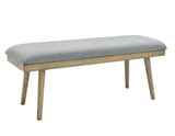 Vida Gray Dining Bench from Steve Silver - Luna Furniture