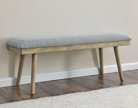 Vida Gray Dining Bench from Steve Silver - Luna Furniture