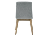 Vida Upholstered Side Chair, Gray from Steve Silver - Luna Furniture