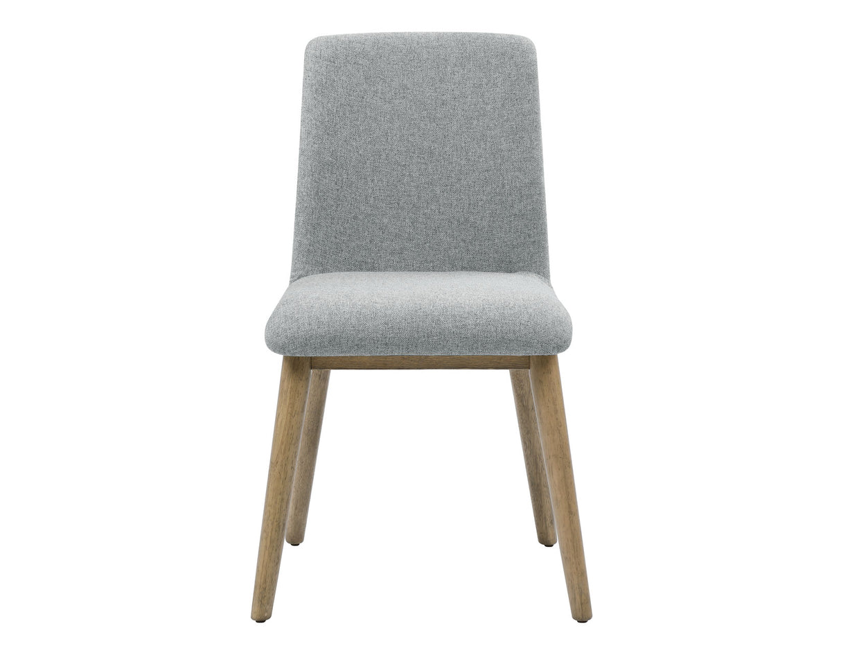 Vida Upholstered Side Chair, Gray from Steve Silver - Luna Furniture