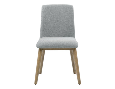 Vida Upholstered Side Chair, Gray from Steve Silver - Luna Furniture
