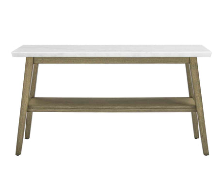 Vida White Marble Top 3-Piece Table Set from Steve Silver - Luna Furniture