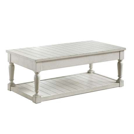 Hemingway Alabaster Lift-Top Cocktail Table from Steve Silver - Luna Furniture