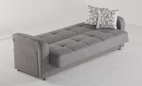 Vision Diego Gray 3-Seat Sleeper Sofa from Bellona - Luna Furniture