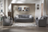 Vision Diego Gray Loveseat from Bellona - Luna Furniture