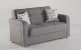 Vision Diego Gray Loveseat from Bellona - Luna Furniture