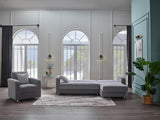 Vision Sectional Chaise Part (Koopsi Gray) from Bellona - Luna Furniture
