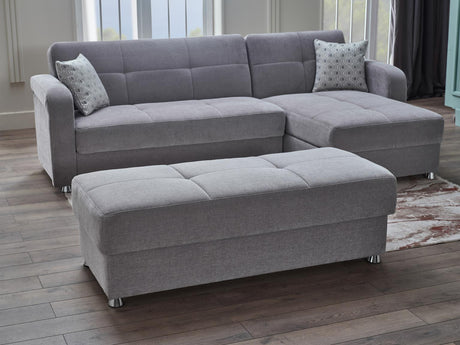 Vision Sectional Chaise Part (Koopsi Gray) from Bellona - Luna Furniture