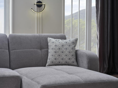 Vision Sectional Chaise Part (Koopsi Gray) from Bellona - Luna Furniture