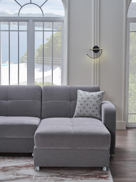 Vision Sectional Chaise Part (Koopsi Gray) from Bellona - Luna Furniture