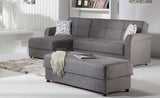 Vision Sectional Loveseat Part(Diego Gray) 1 Piece from Bellona - Luna Furniture