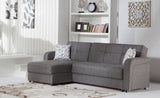 Vision Sectional Loveseat Part(Diego Gray) 1 Piece from Bellona - Luna Furniture