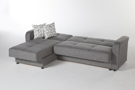 Vision Sectional Loveseat Part(Diego Gray) 1 Piece from Bellona - Luna Furniture
