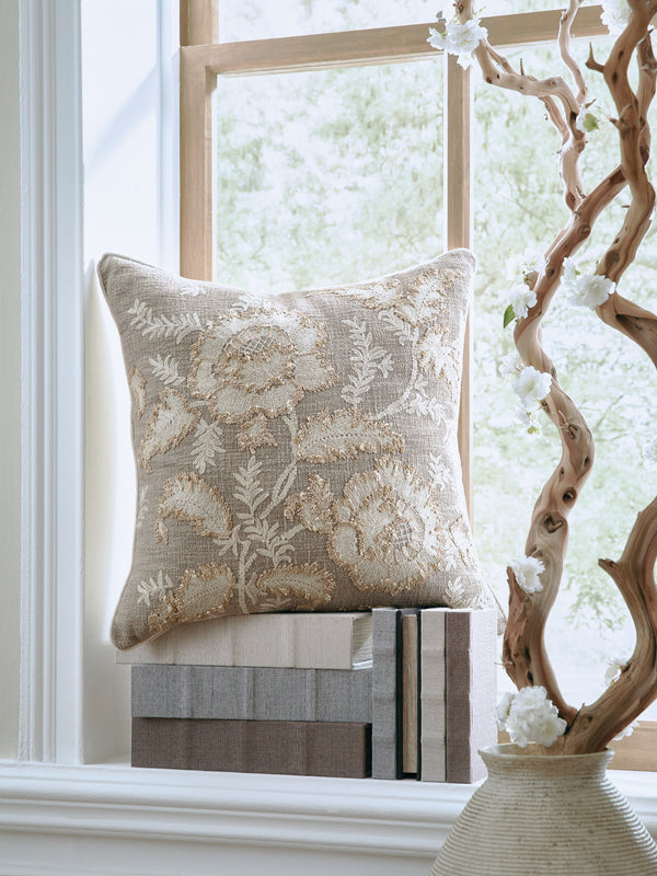 Viveka Brown/Beige Pillow (Set of 4)