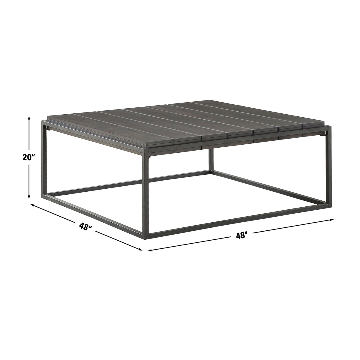 Tekoa Walnut Coffee Table from Steve Silver - Luna Furniture