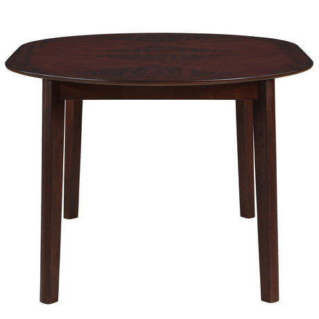 Adrian Espresso 60″ Oval Dining Table from Steve Silver - Luna Furniture