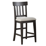 Napa Espresso/Natural 24" Counter Stool, Set of 2 from Steve Silver - Luna Furniture