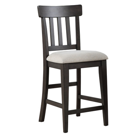 Napa Espresso/Natural 24″ Counter Stool, Set of 2 from Steve Silver - Luna Furniture