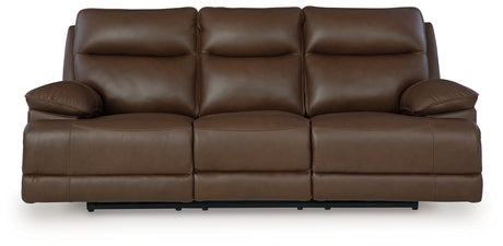 VonRyan Sofa, Loveseat and Recliner in Tobacco from Ashley - Luna Furniture
