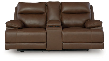 VonRyan Sofa, Loveseat and Recliner in Tobacco from Ashley - Luna Furniture