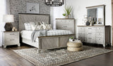 Bear Creek White/Smoke Queen Bed from Steve Silver - Luna Furniture