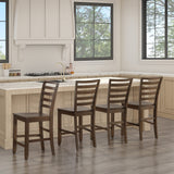 Java Mocha 24" Counter Height Chair, Set of 2 from Steve Silver - Luna Furniture
