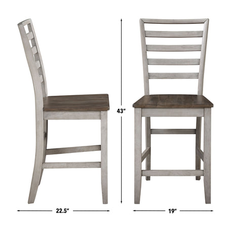 Abacus 24″ Counter Stool, Set of 2 from Steve Silver - Luna Furniture