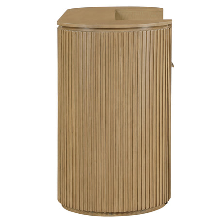 Colvin Toffee Reeded Bar from Steve Silver - Luna Furniture