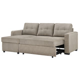 Noah Tan Flippable Convertible Storage Sleeper Chofa from Steve Silver - Luna Furniture