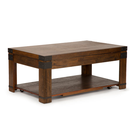 Arusha Lift Top Cocktail Table w/Casters from Steve Silver - Luna Furniture