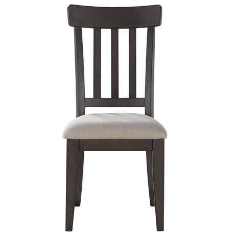 Napa Dusky Cedar/Natural Side Chair, Set of 2 from Steve Silver - Luna Furniture
