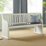 Joanna 6 Piece Bench Dining Set(Table, Bench with Back & 4 Side Chairs) from Steve Silver - Luna Furniture