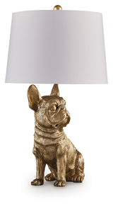 Wadeland Gold Finish Table Lamp from Ashley - Luna Furniture