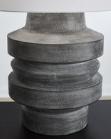 Wahida Distressed Black Table Lamp from Ashley - Luna Furniture