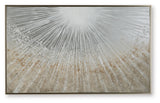 Waldard Gray/Taupe/White Wall Art from Ashley - Luna Furniture