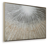 Waldard Gray/Taupe/White Wall Art from Ashley - Luna Furniture