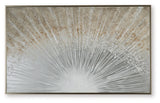 Waldard Gray/Taupe/White Wall Art from Ashley - Luna Furniture