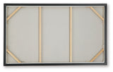 Waldard Gray/Taupe/White Wall Art from Ashley - Luna Furniture