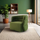 Walden Green Velvet Swivel Chair from Midinmod - Luna Furniture