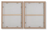 Waldett Beige/White Wall Art (Set of 2) from Ashley Furniture - Luna Furniture