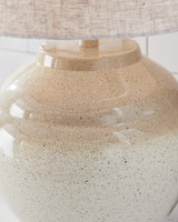 Waldish Cream/Beige Table Lamp from Ashley - Luna Furniture