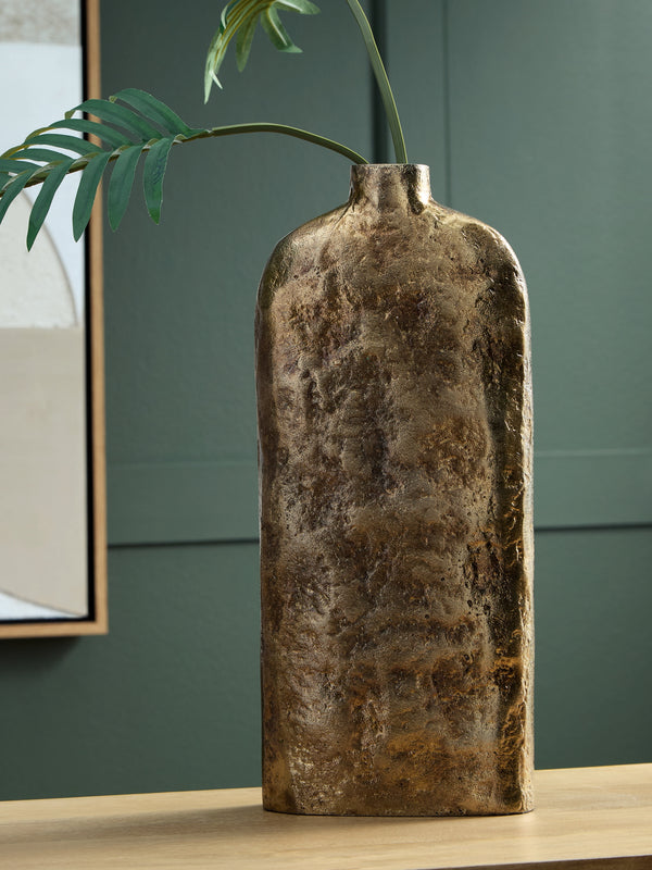 Wallmond Antique Brass Finish Vase