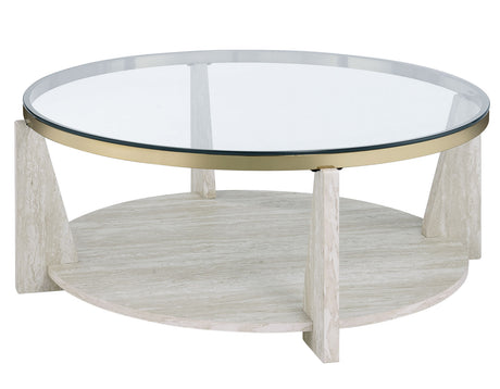 Wanda 3-Piece Glass Top Table Set (Castered Coffee Table & 2 End Tables) from Steve Silver - Luna Furniture