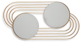 Warrenley Gold Finish Accent Mirror from Ashley - Luna Furniture