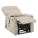 Rhodes Beige Versatile Power Lift Chair from Steve Silver - Luna Furniture