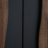 Welby Brown/Charcoal Accent Cabinet from Ashley - Luna Furniture