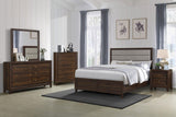 Welsley Walnut Bedroom Set from Coaster - Luna Furniture